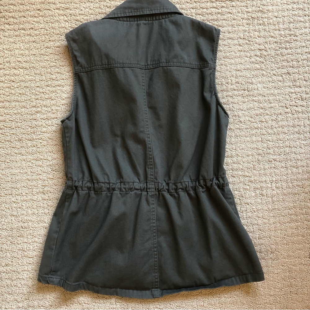 Women’s 100% Cotton Utility Vest - Picture 2 of 8